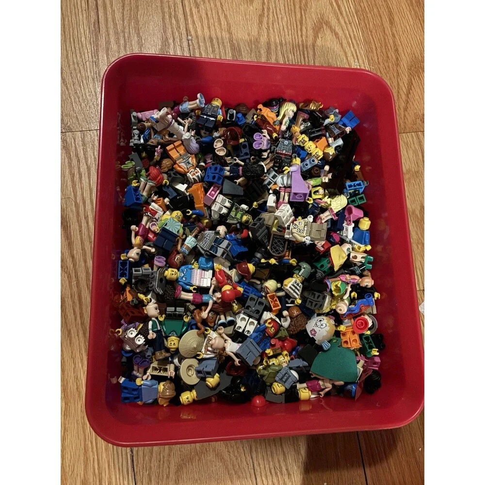Huge 1 Lb 9 Oz LEGO Minifigure Bulk Lot Of  Figures Parts Accessories Star Wars